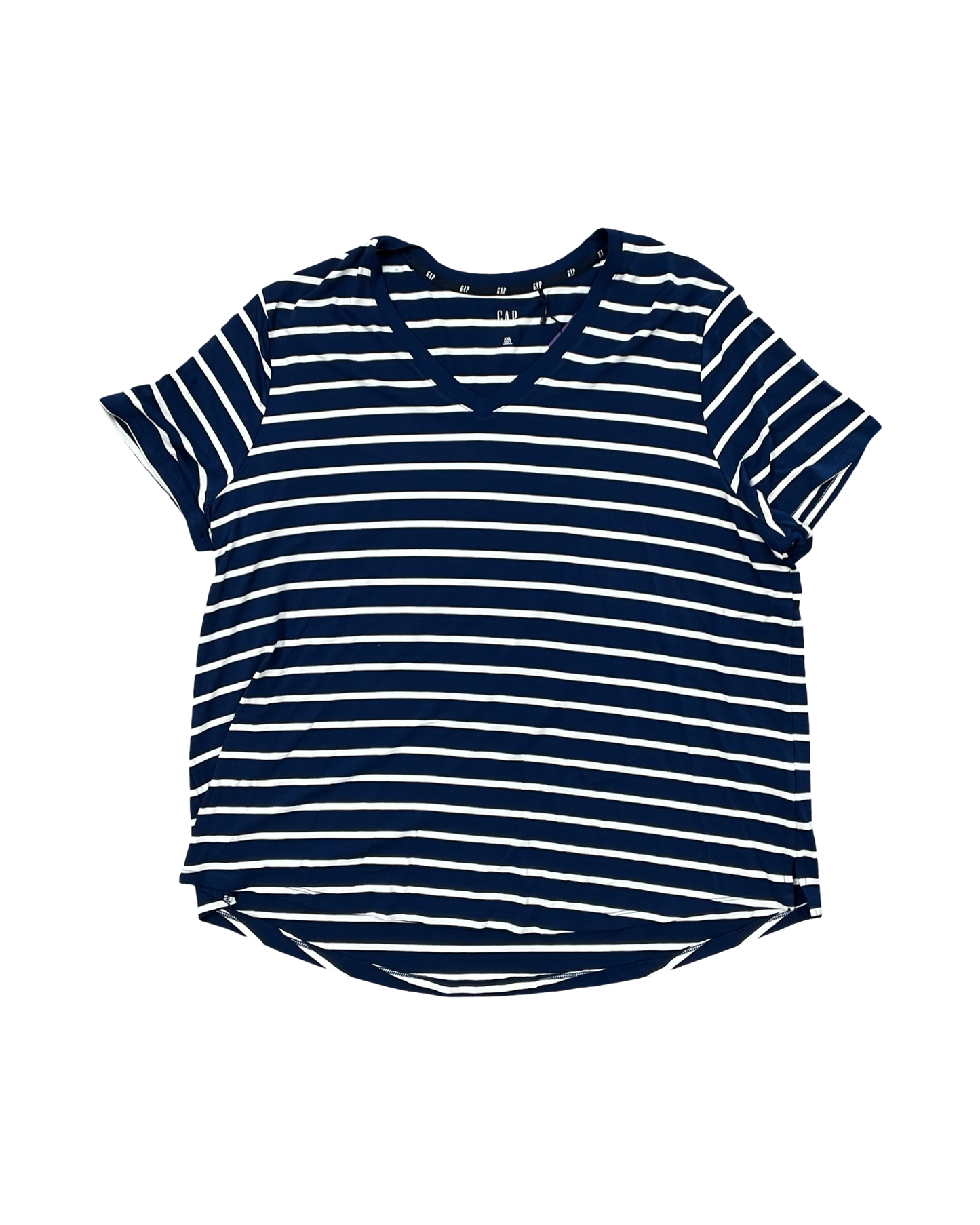 Top Ss By Gap In Blue & White, Size:1X