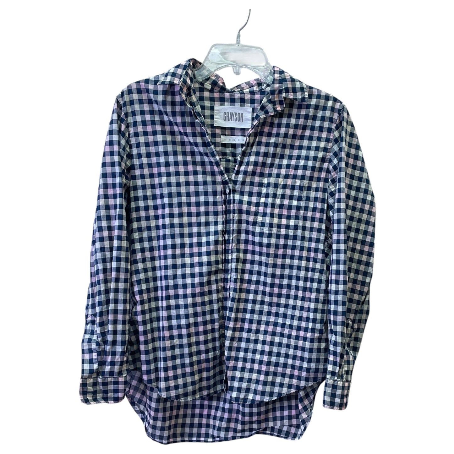 Top Ls By Grayson In Blue & Pink, Size:M