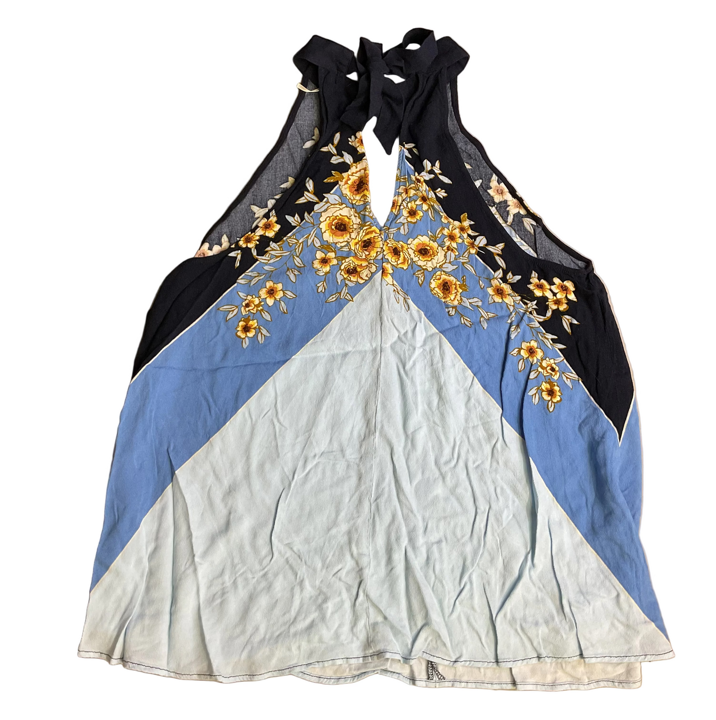 Top Sleeveless By Free People In Blue, Size:M