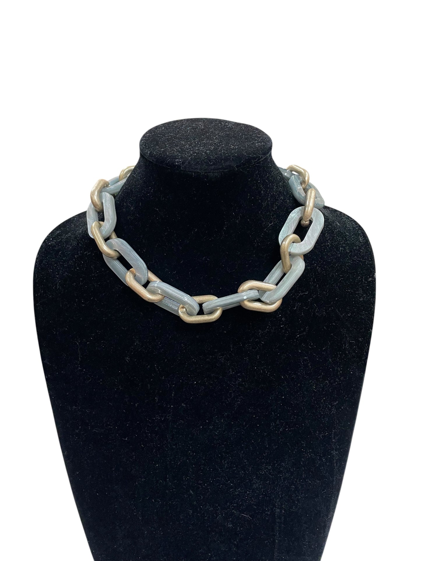 Necklace Chain By Southern  Living In Gold & Grey