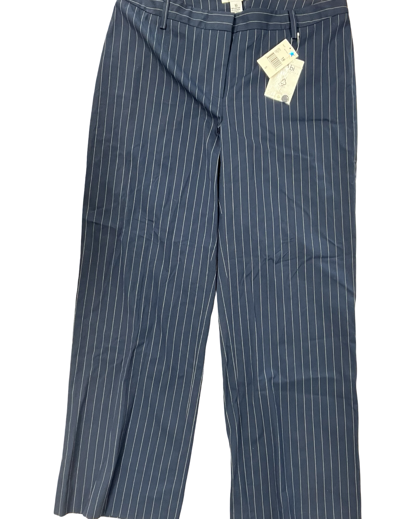 Pants Wide Leg By Cabi In Blue, Size:16