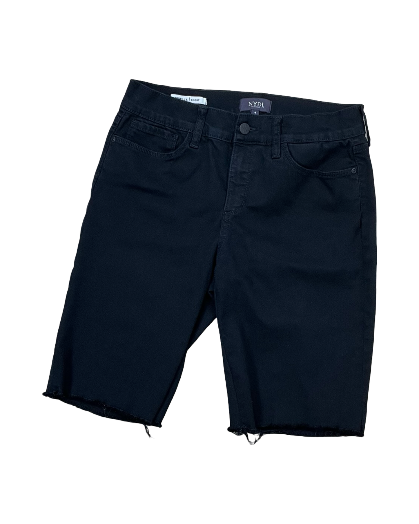 Shorts By Not Your Daughters Jeans In Black Denim, Size:4