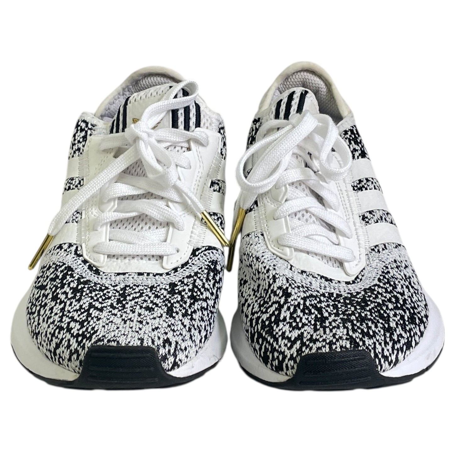 Shoes Athletic By Adidas In Black & White, Size:7