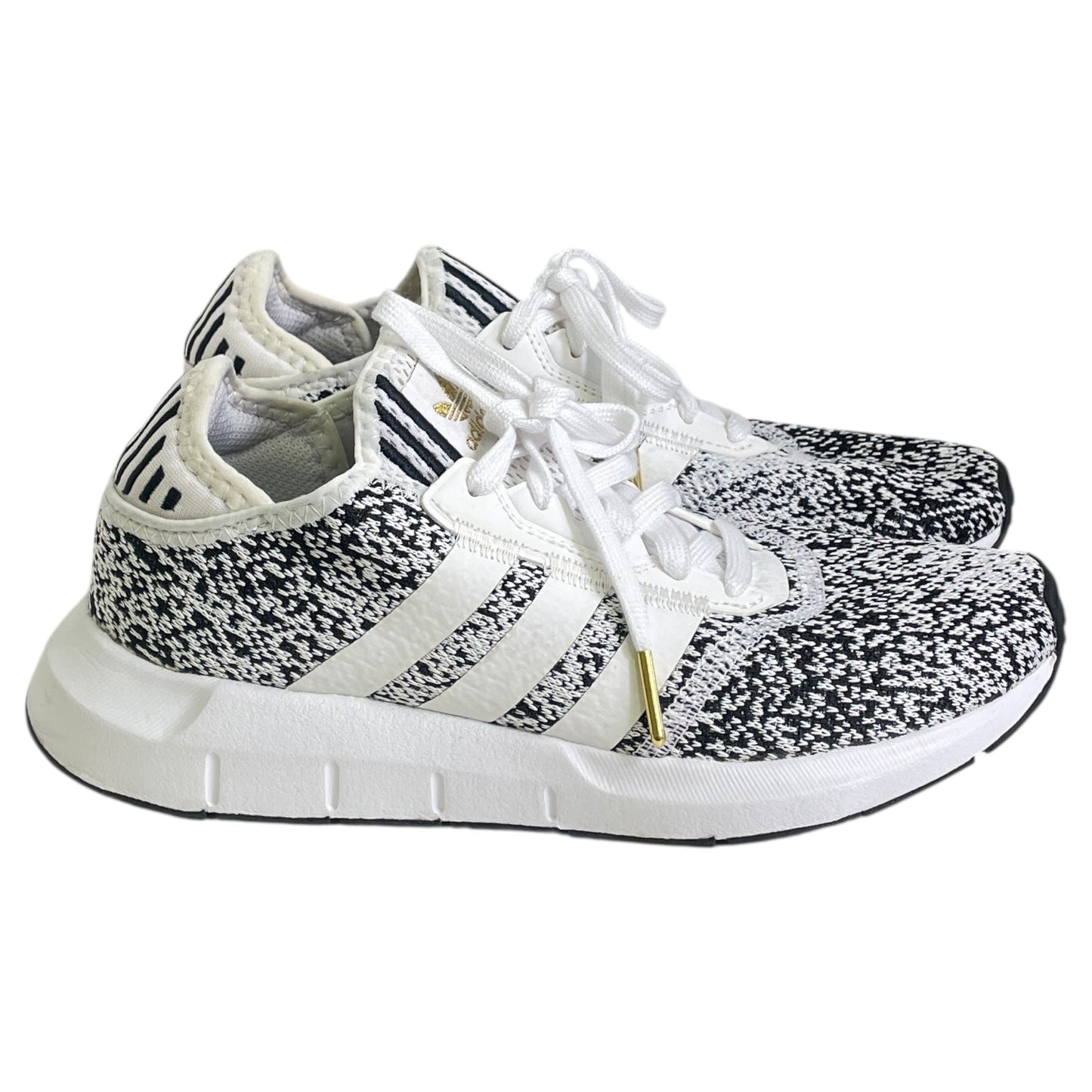 Shoes Athletic By Adidas In Black & White, Size:7