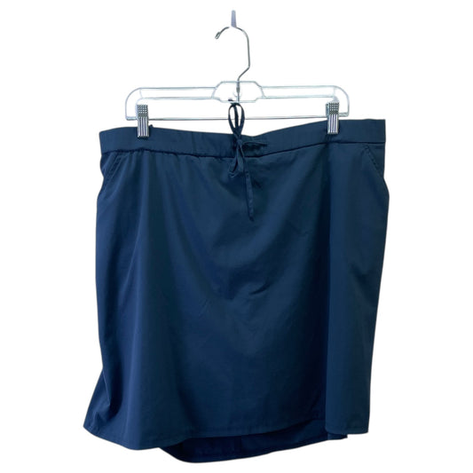 Athletic Skort By Lee In Navy, Size:2X
