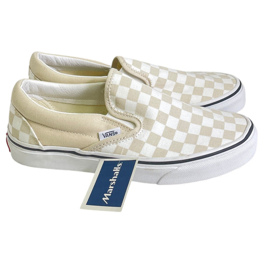 Shoes Athletic By Vans In Beige, Size:8