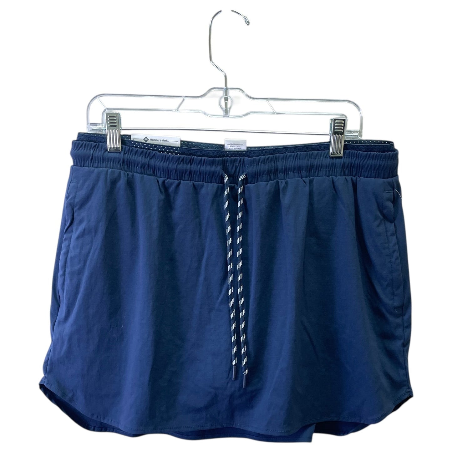 Athletic Skort By Members Mark In Navy, Size:Xl