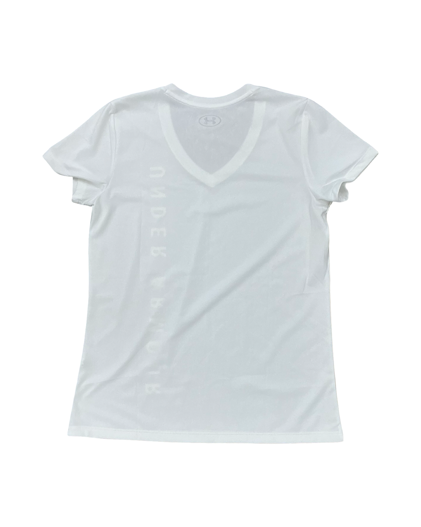 Athletic Top Ss By Under Armour In White, Size:M