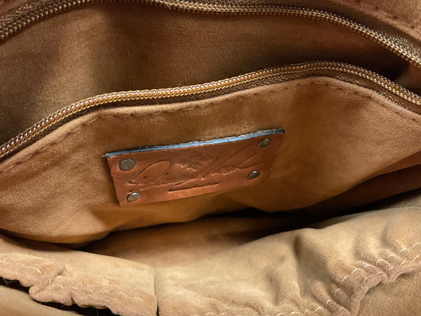 Wristlet Designer By Patricia Nash In Red & Tan, Size:Large