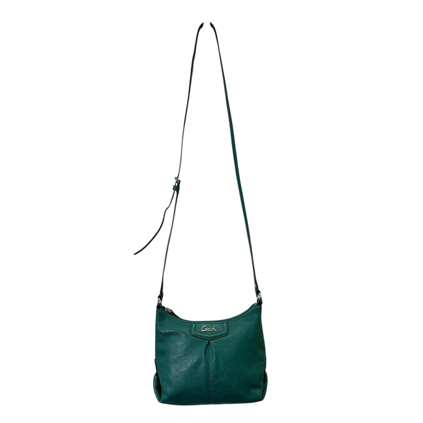 Crossbody Designer By Coach In Green, Size:Small