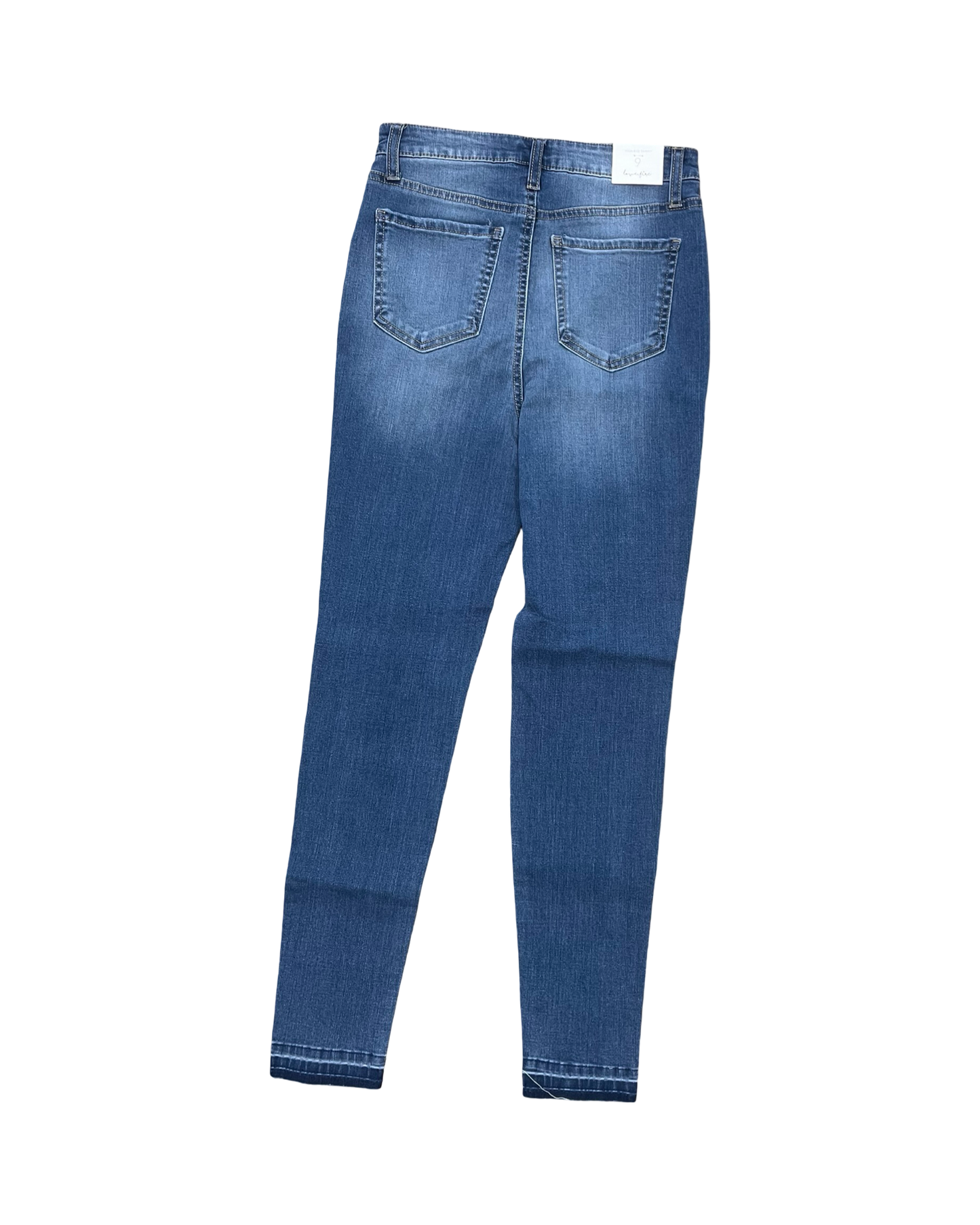 Jeans Skinny By Love Fire In Blue Denim, Size:L