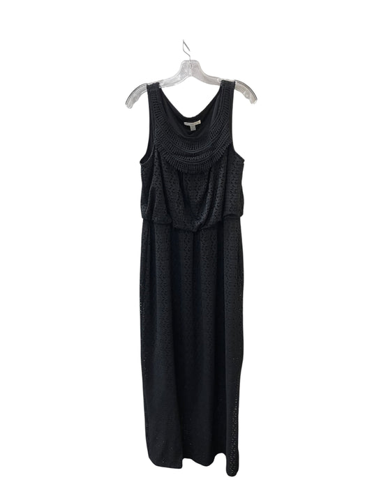 Dress Casual Maxi By London Times In Black, Size:L