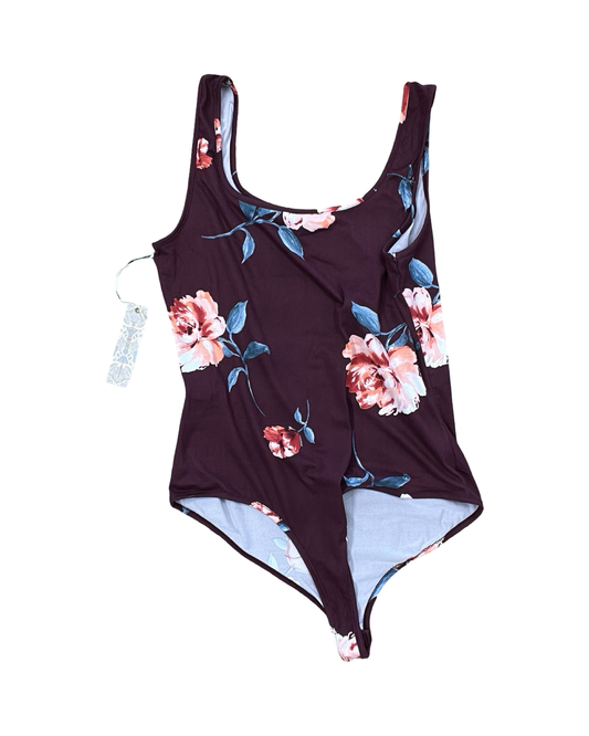 Bodysuit By Iris In Purple, Size:L