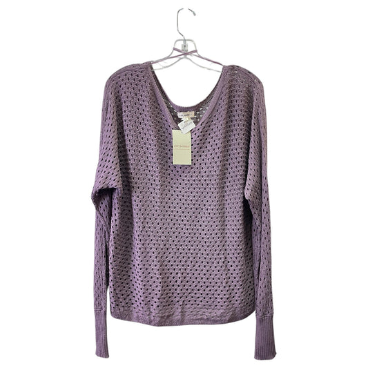 Sweater By Ee Some In Purple, Size:M
