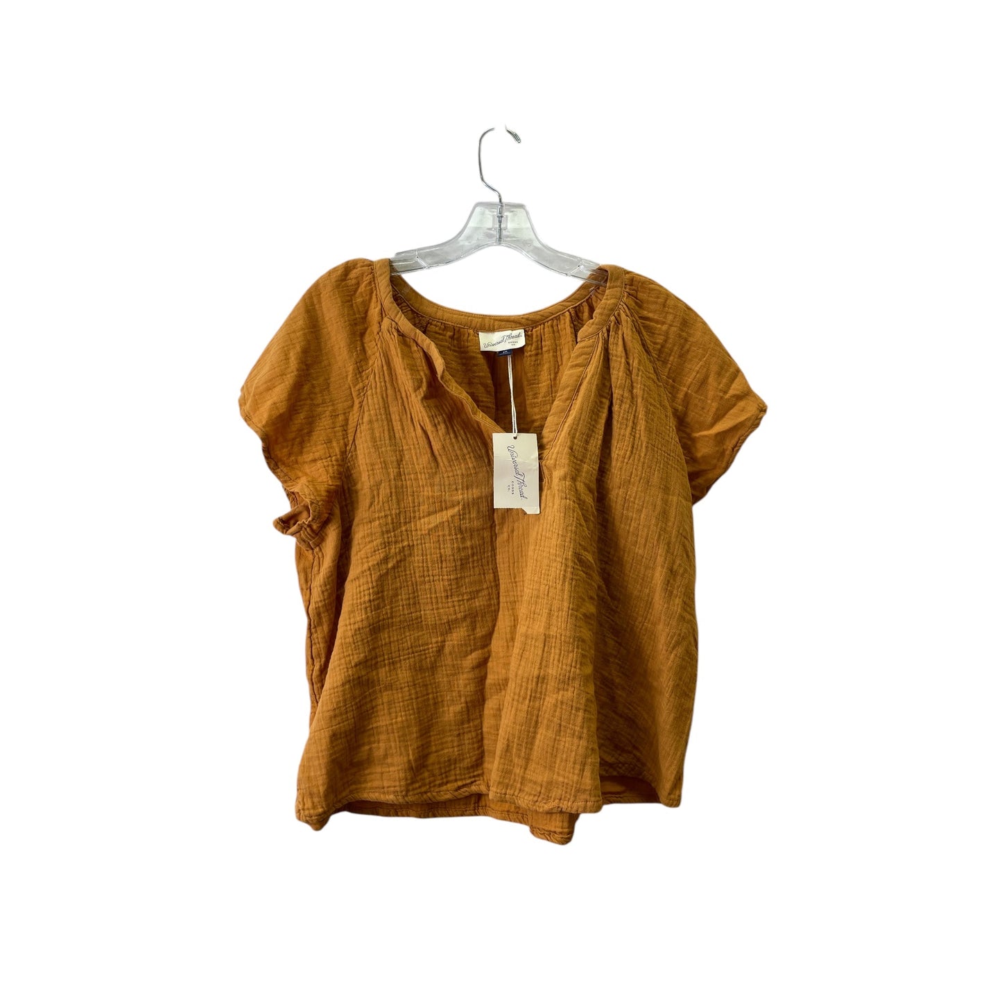 Top Ss By Universal Thread In Orange, Size:1X