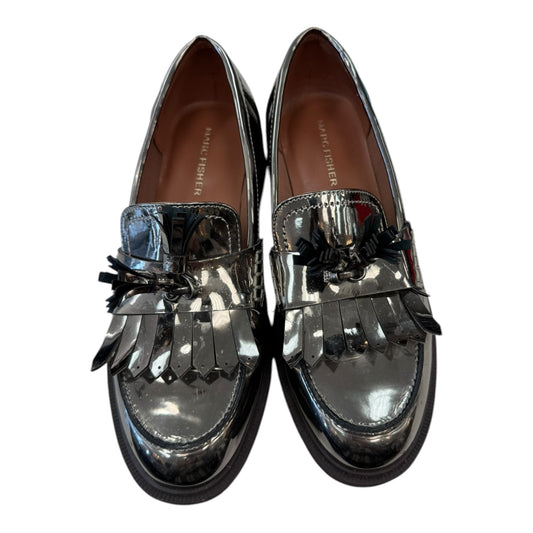 Shoes Flats By Marc Fisher In Gold, Size:6.5