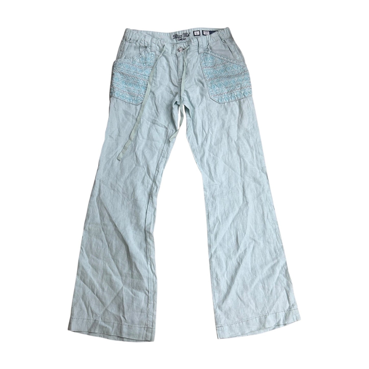Pants Cargo & Utility By Miss Me In Teal, Size:L
