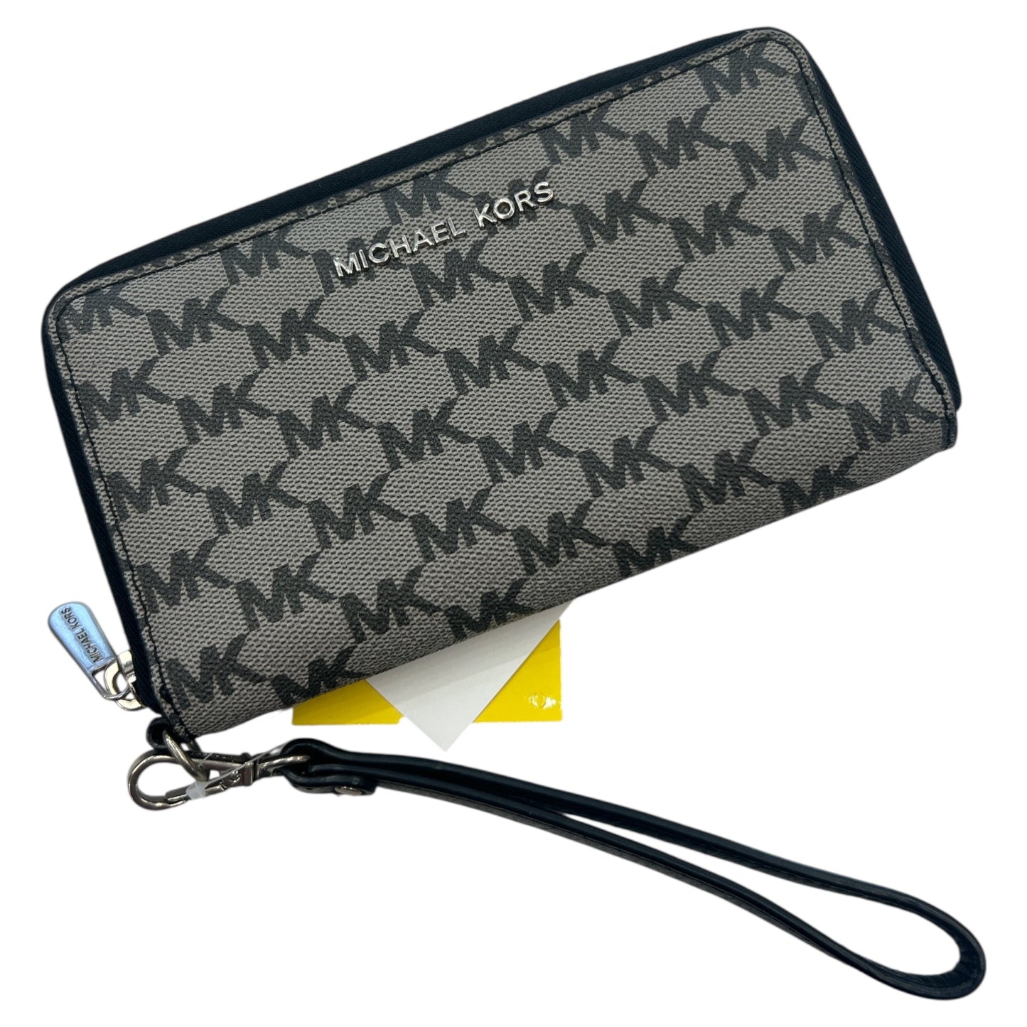 Wristlet Designer By Michael Kors In Grey, Size:Medium