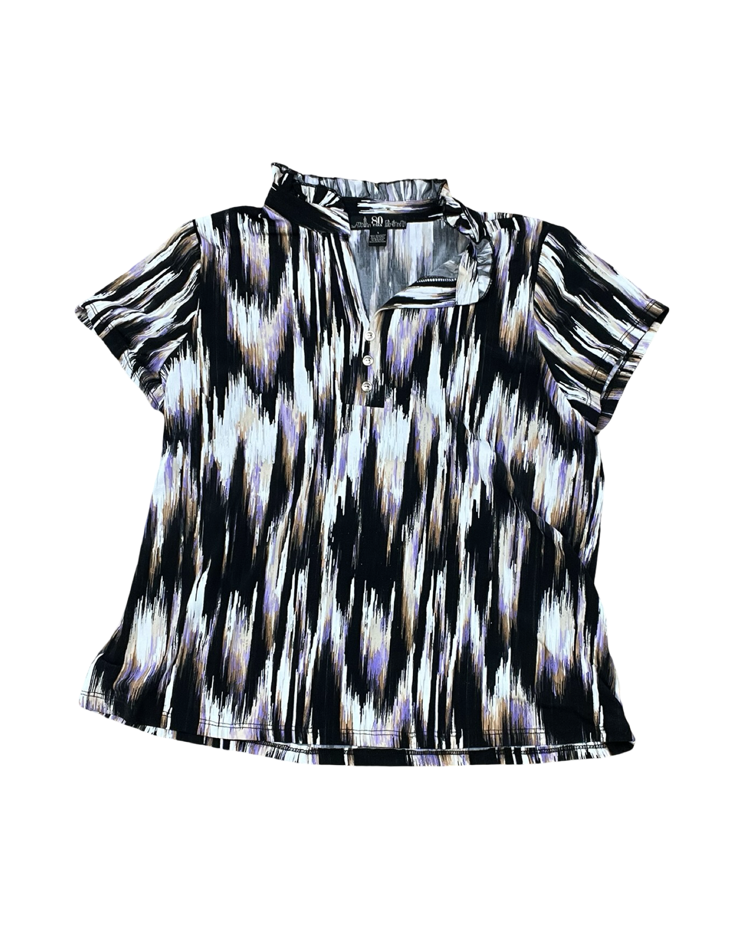 Top Ss By Clothes Mentor In Black, Size:L