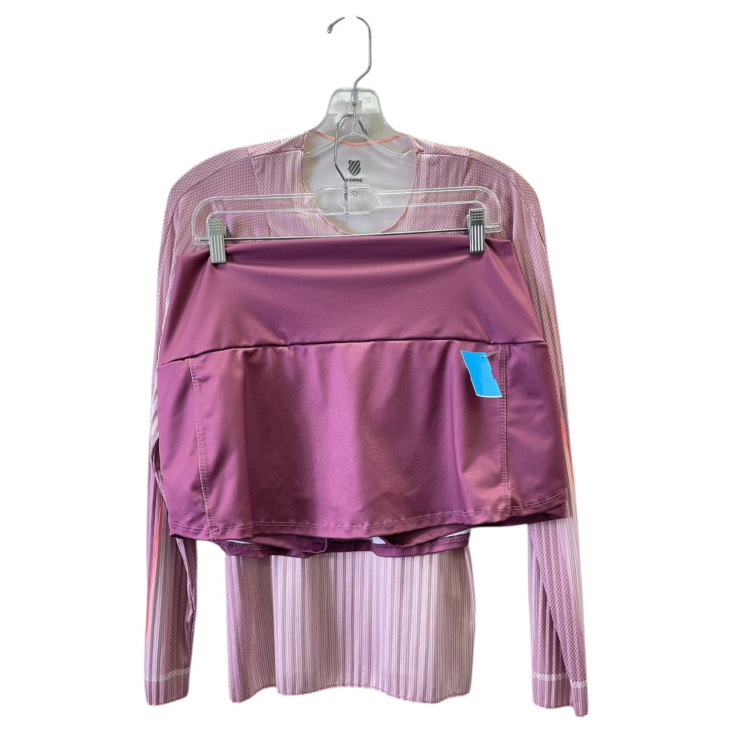 Athletic Shorts 2Pc By K Swiss In Pink, Size:L