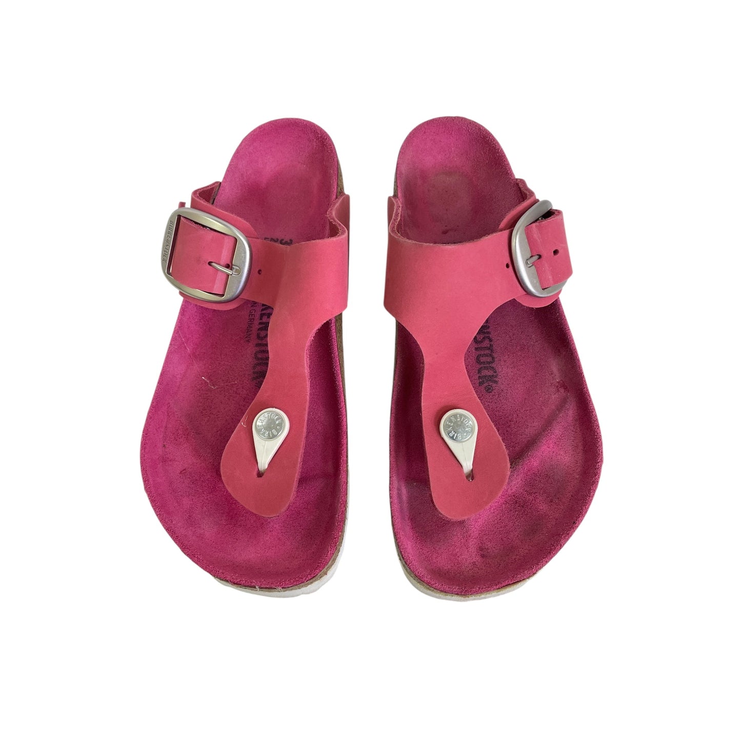 SANDALS FLATS by BIRKENSTOCK in PINK, Size:7