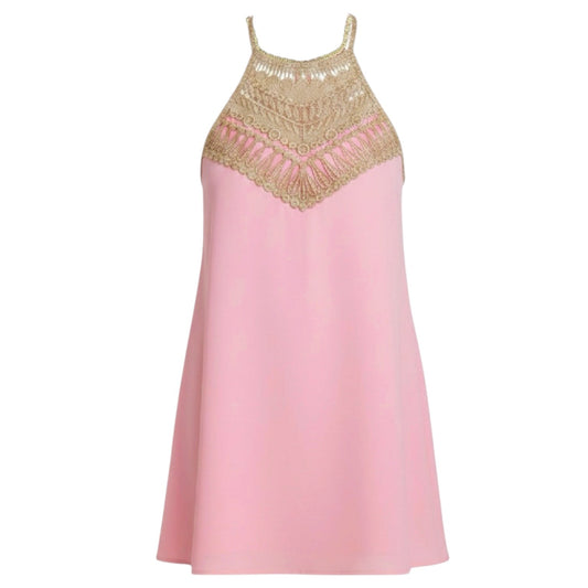 Pearl Soft Shift Dress Designer By Lilly Pulitzer In Pink, Size: 8