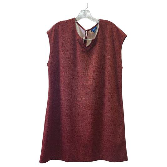 DRESS CASUAL MAXI by APT 9 In BLACK & RED, Size: XL