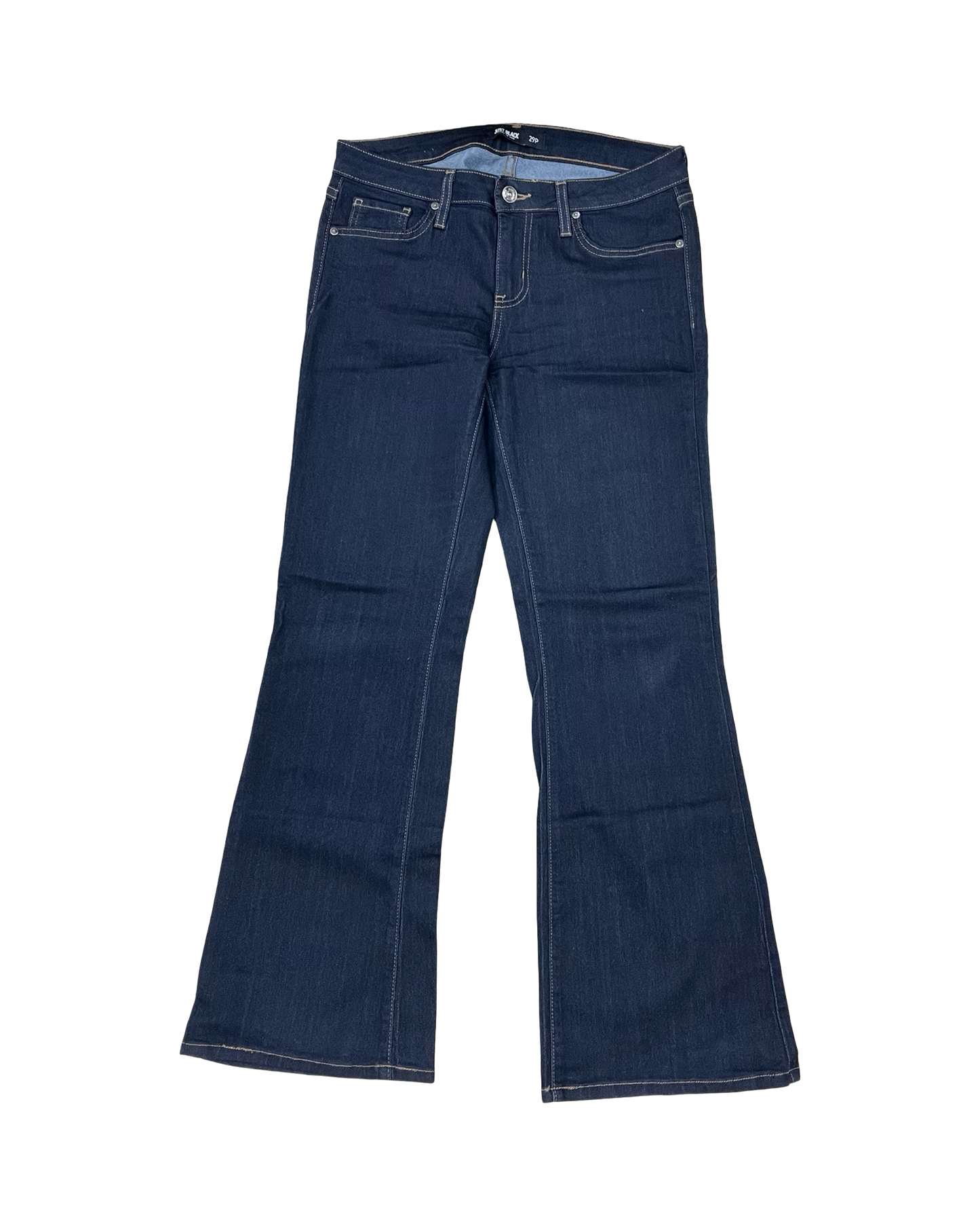 Jeans Boot Cut By Just Black In Blue Denim, Size:8P