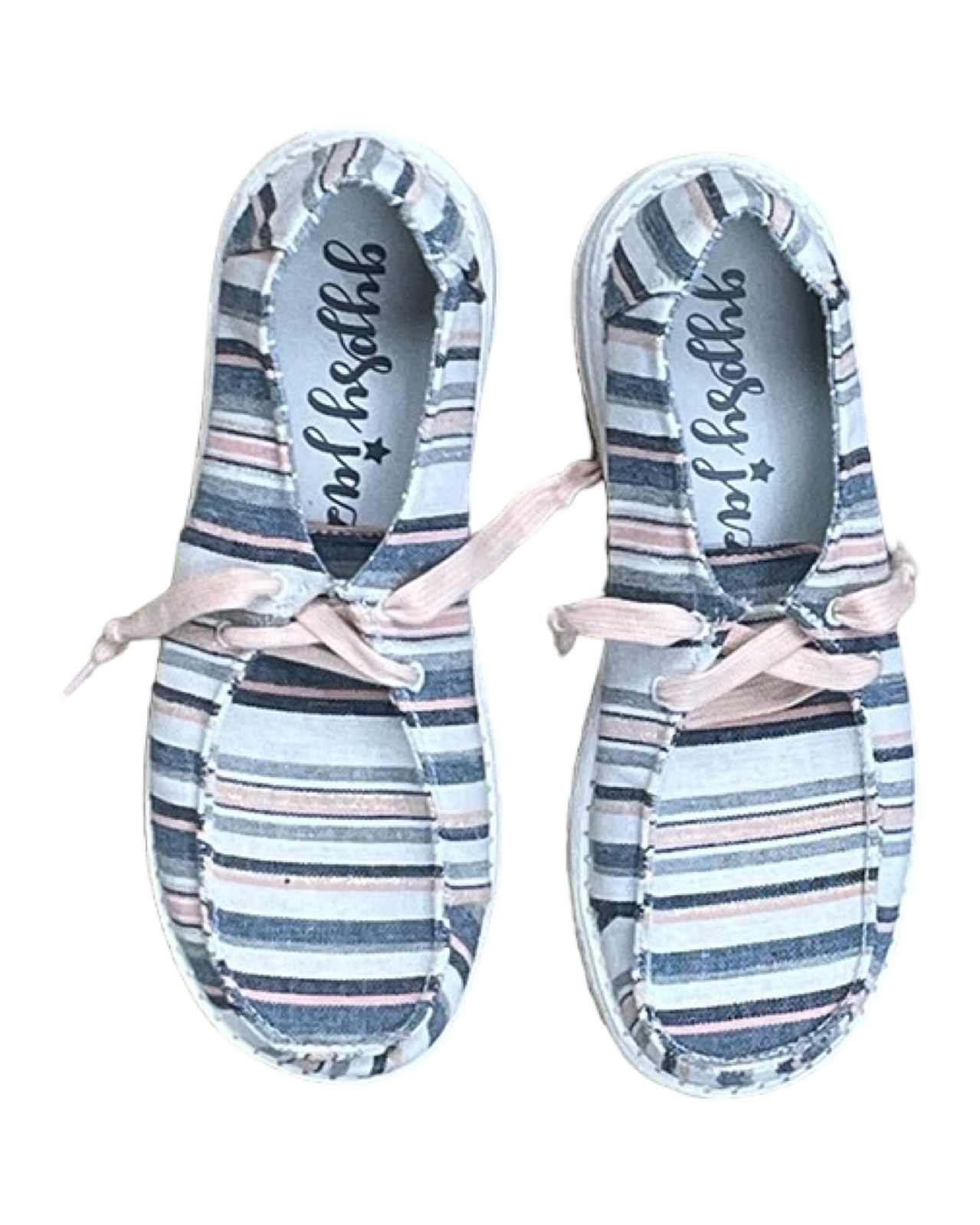 Shoes Sneakers By Gypsy Jazz In Blue & Pink, Size:8