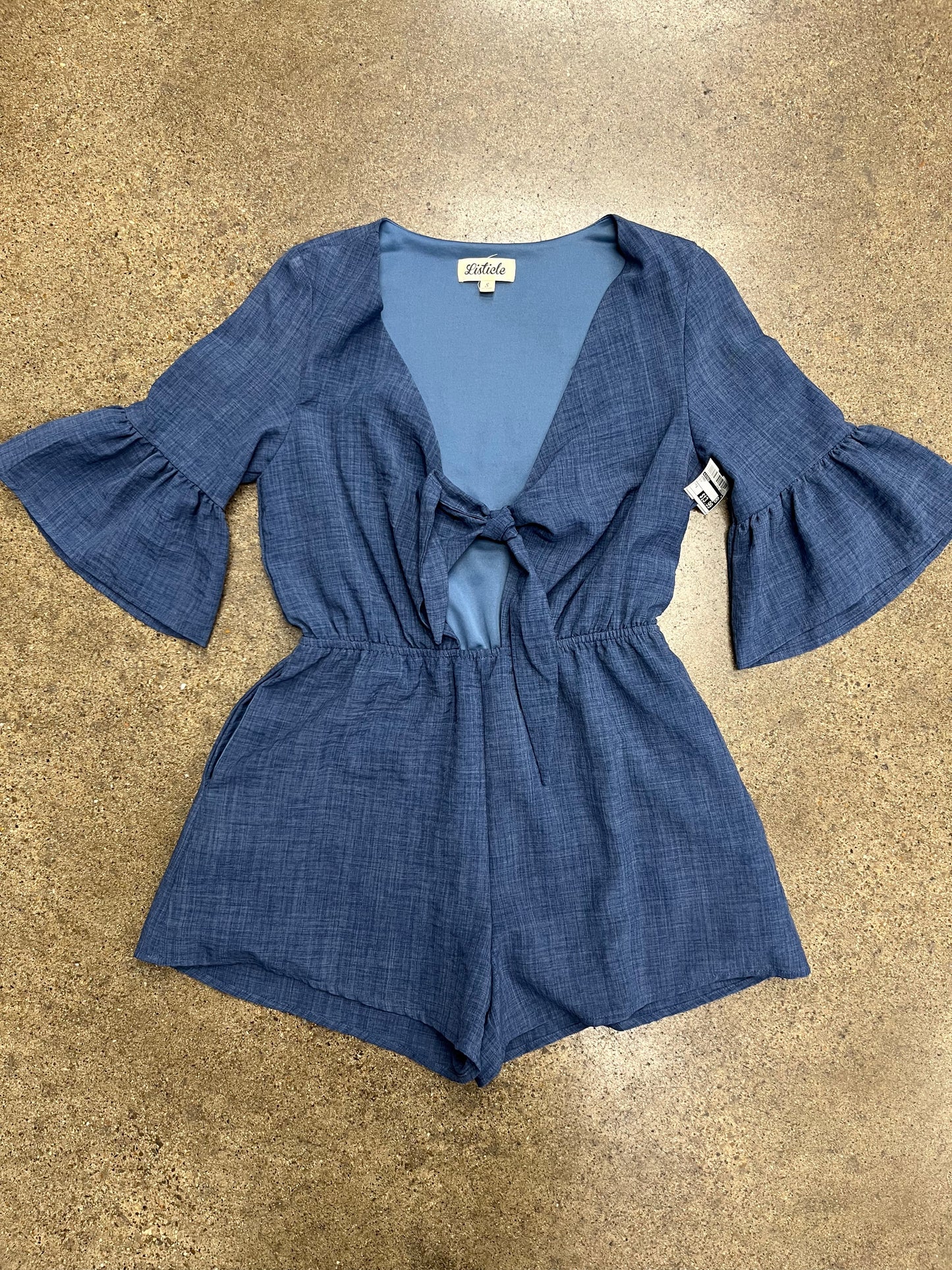 Romper By Listicle In Blue, Size:S