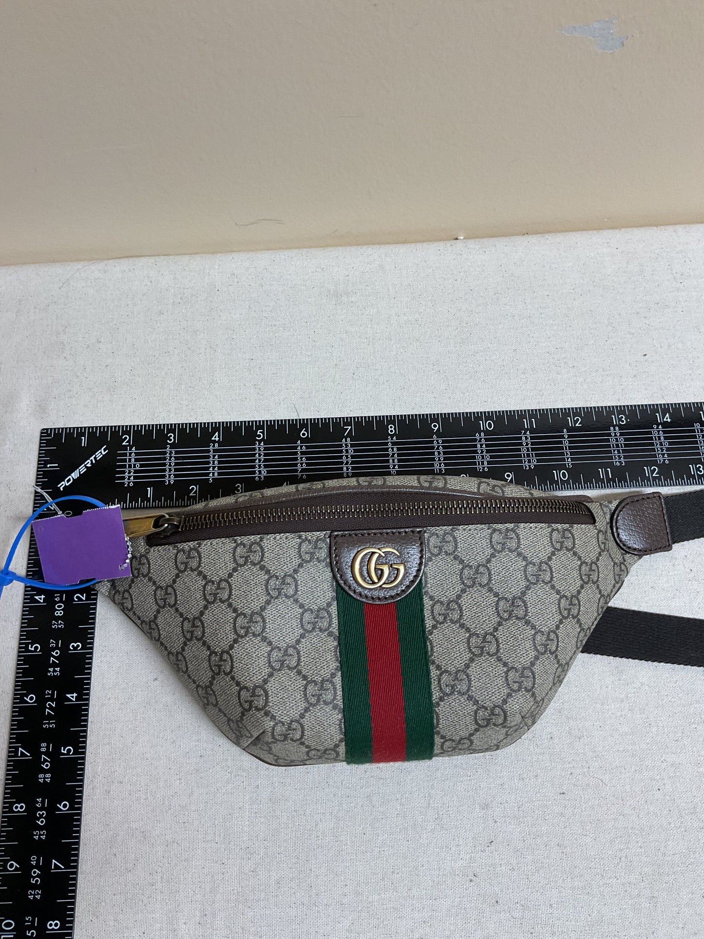 Belt Bag Luxury Designer By Gucci In Brown, Size:Small