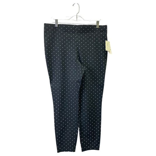 Pants Cropped By Maison Jules In Polkadot Pattern, Size:Xl