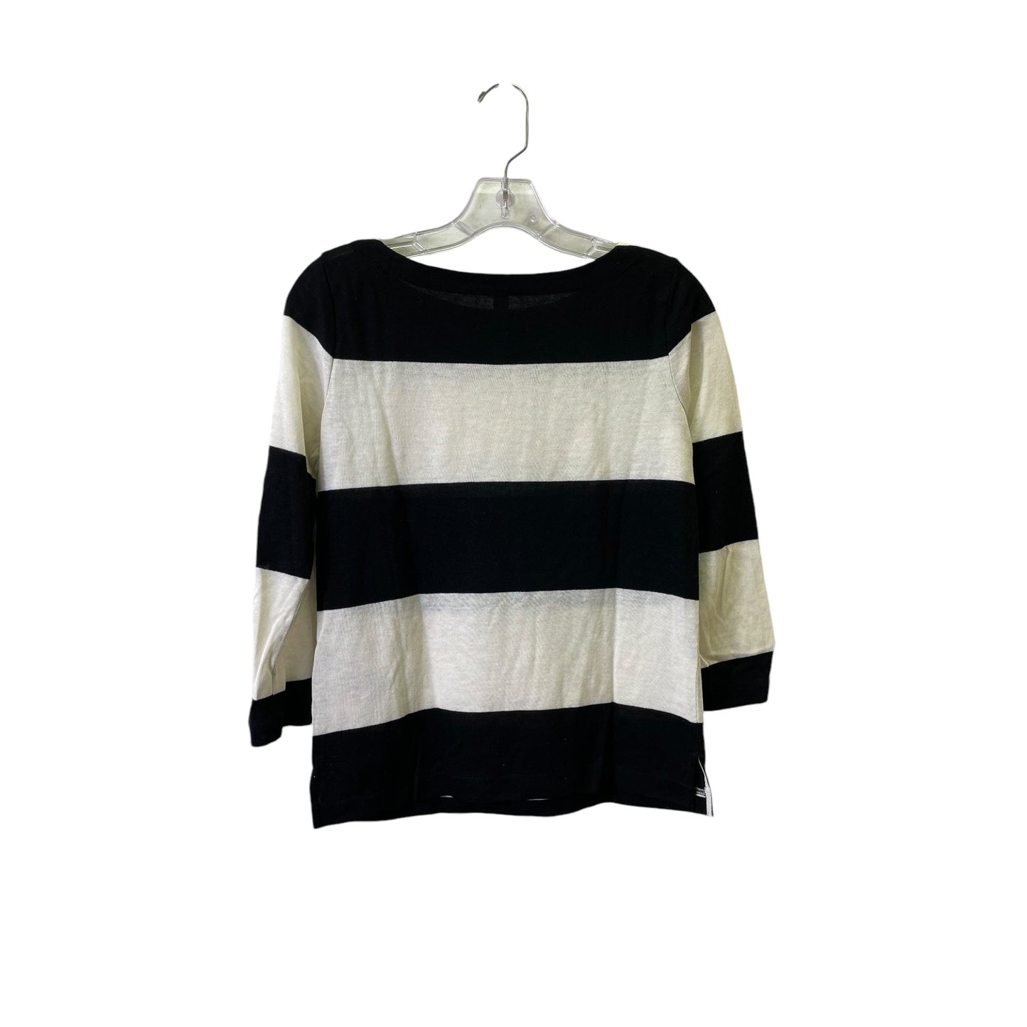 Sweater By J. Crew In Black & White, Size:Xxs