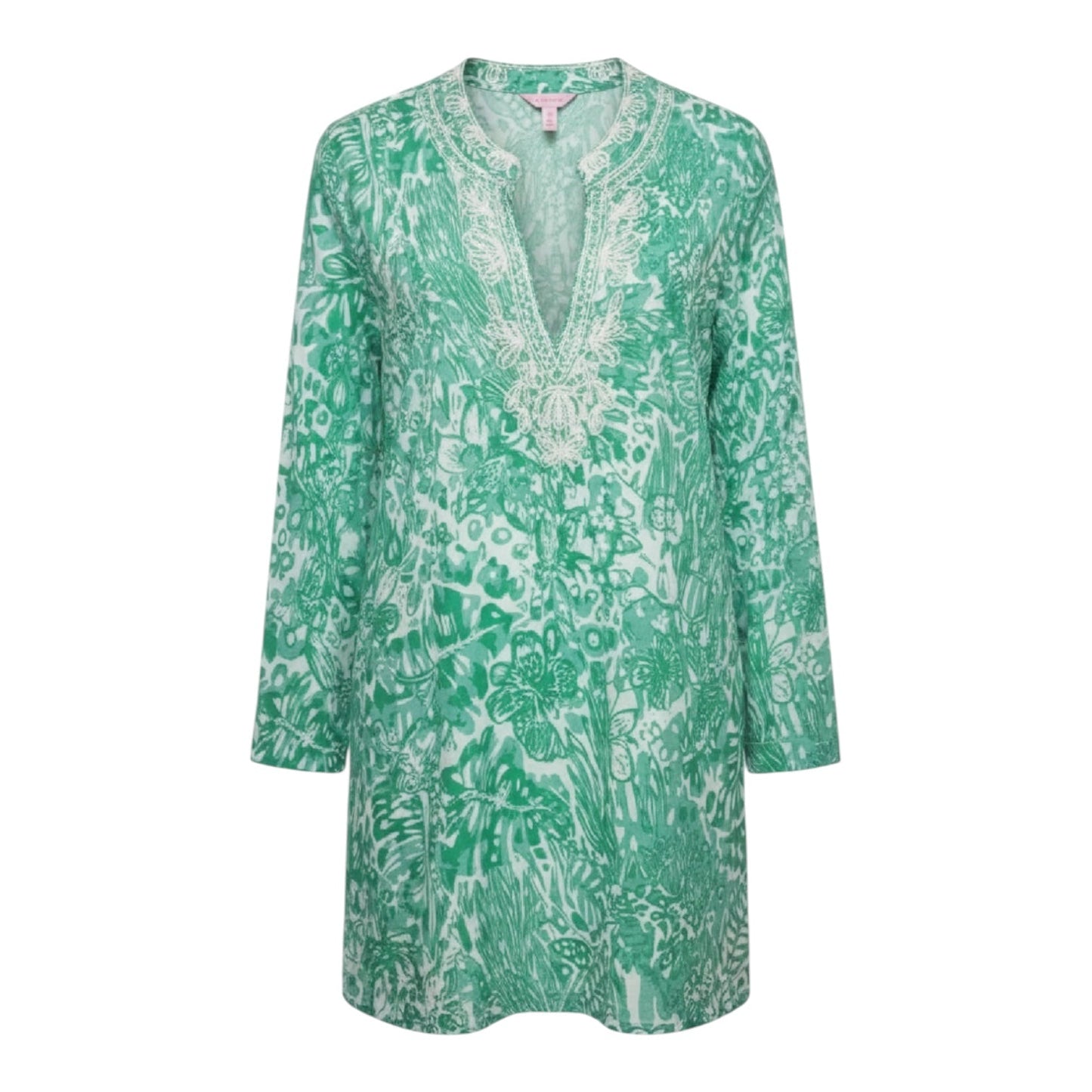 Sarasota Tunic Designer By Lilly Pulitzer In Bungle In The Jungle, Size: XL