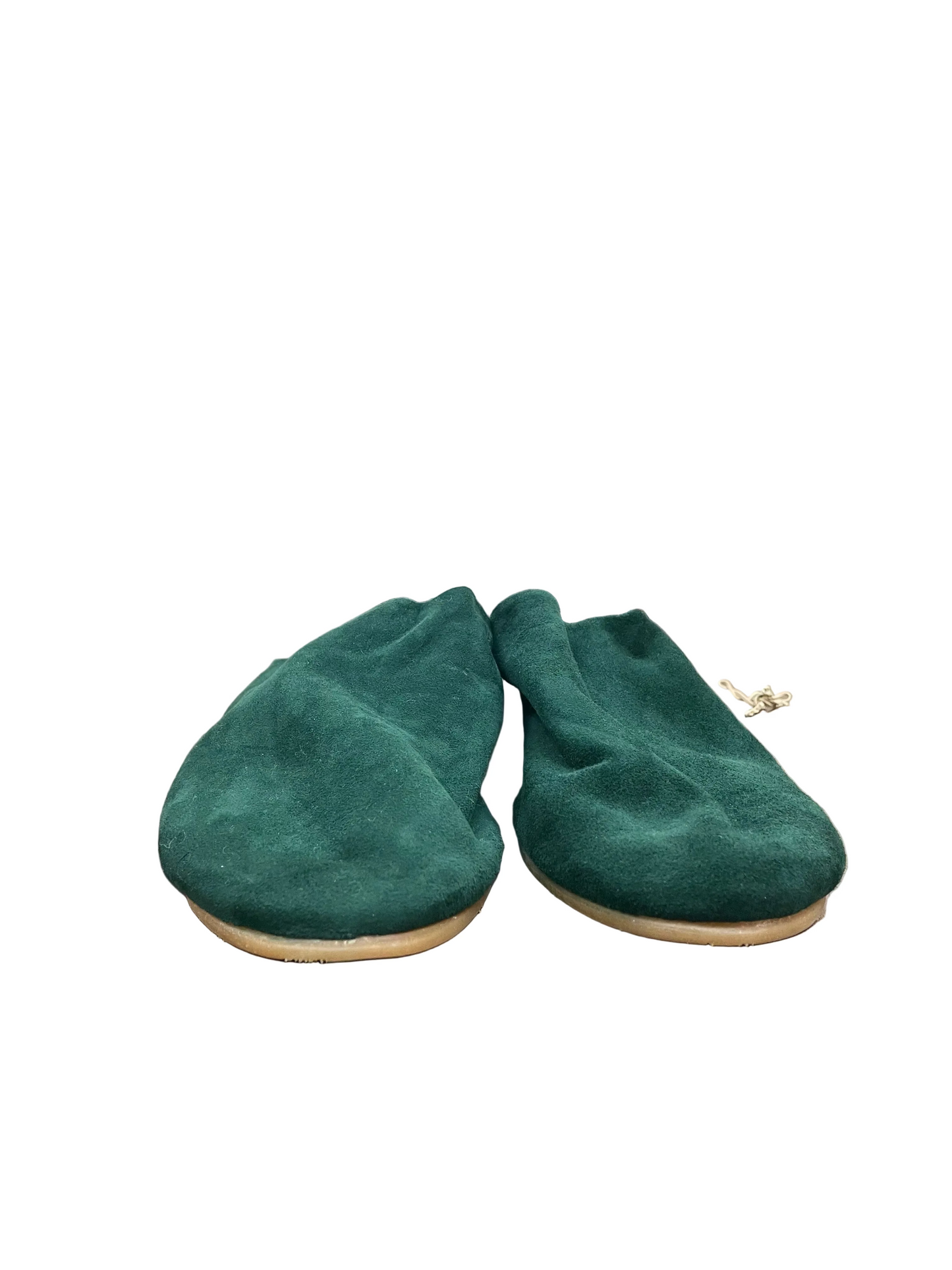 Shoes Flats By Beek In Green, Size:9