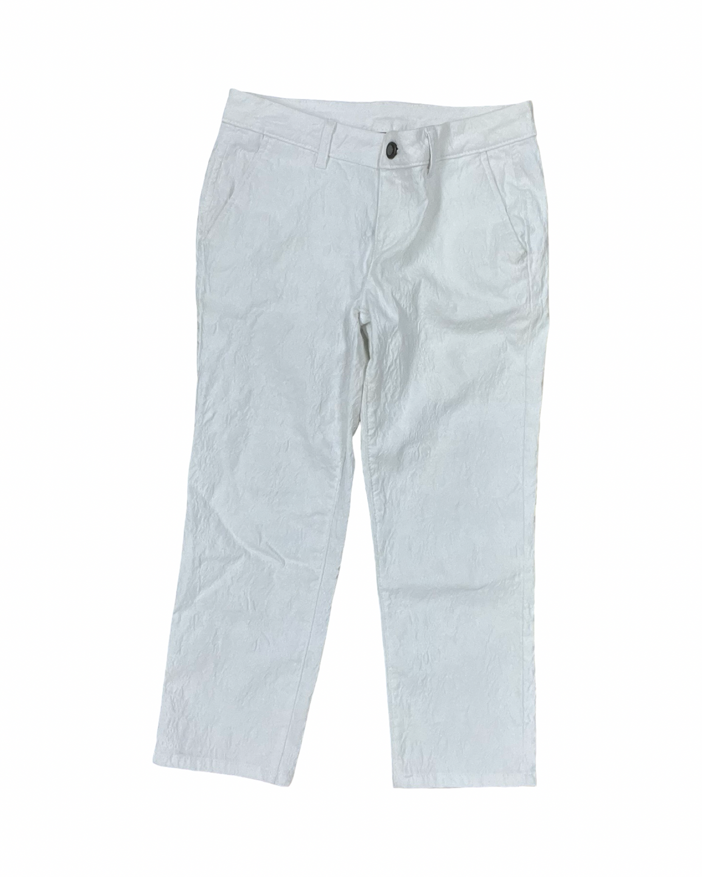 Pants Cropped By Simply Vera In White, Size:4