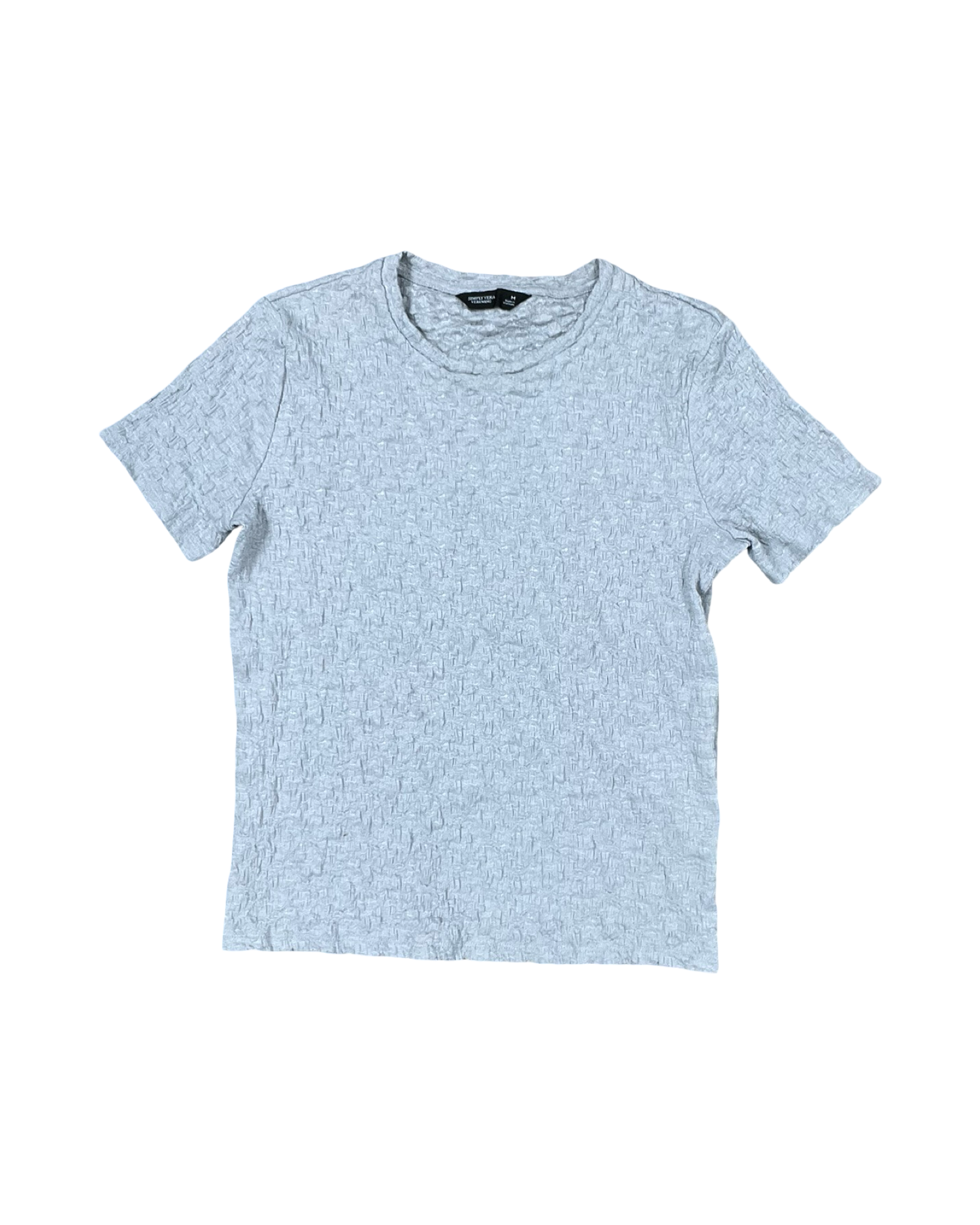 Top Ss By Simply Vera In Grey, Size:M