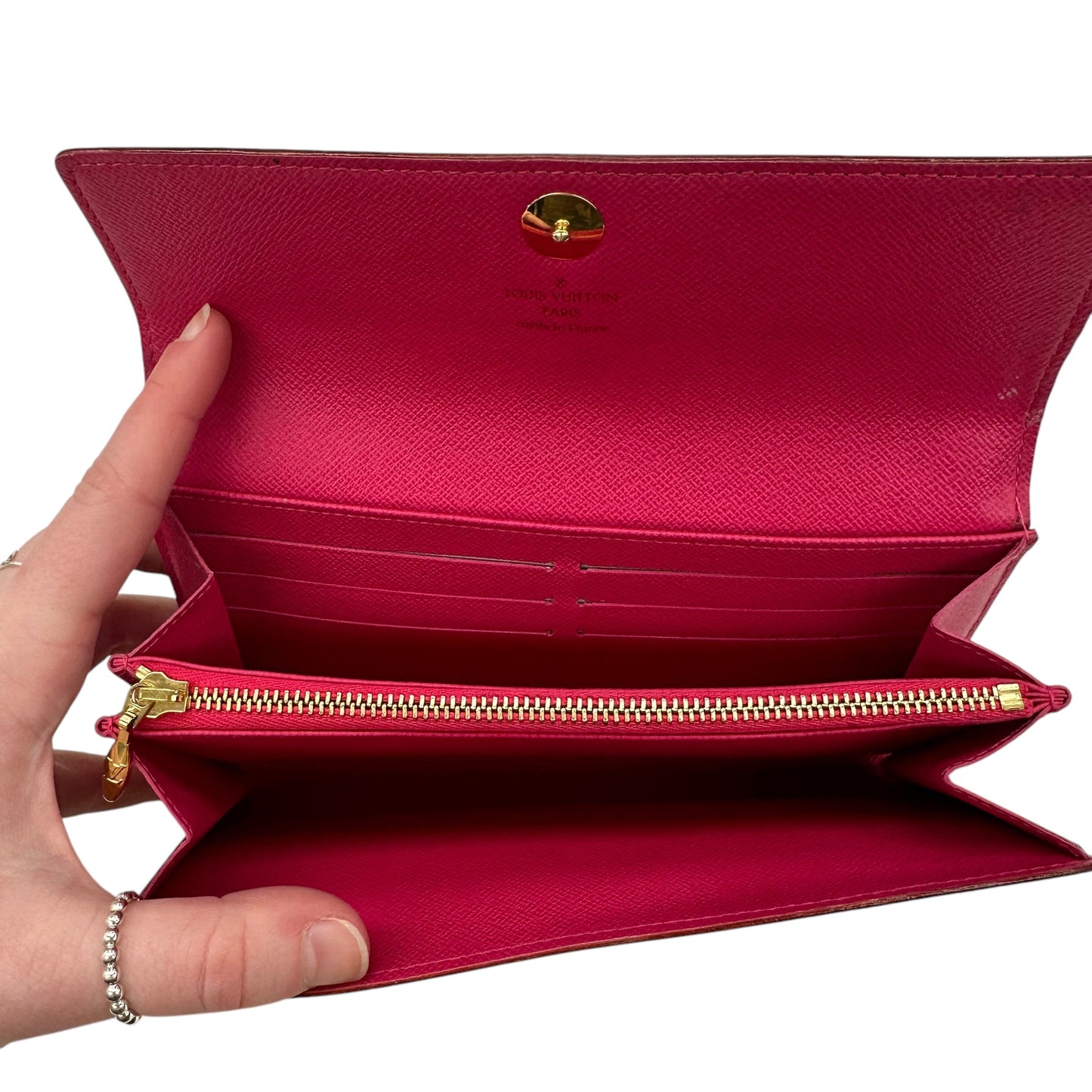 Wallet Luxury Designer By Louis Vuitton In Multi, Size:Medium