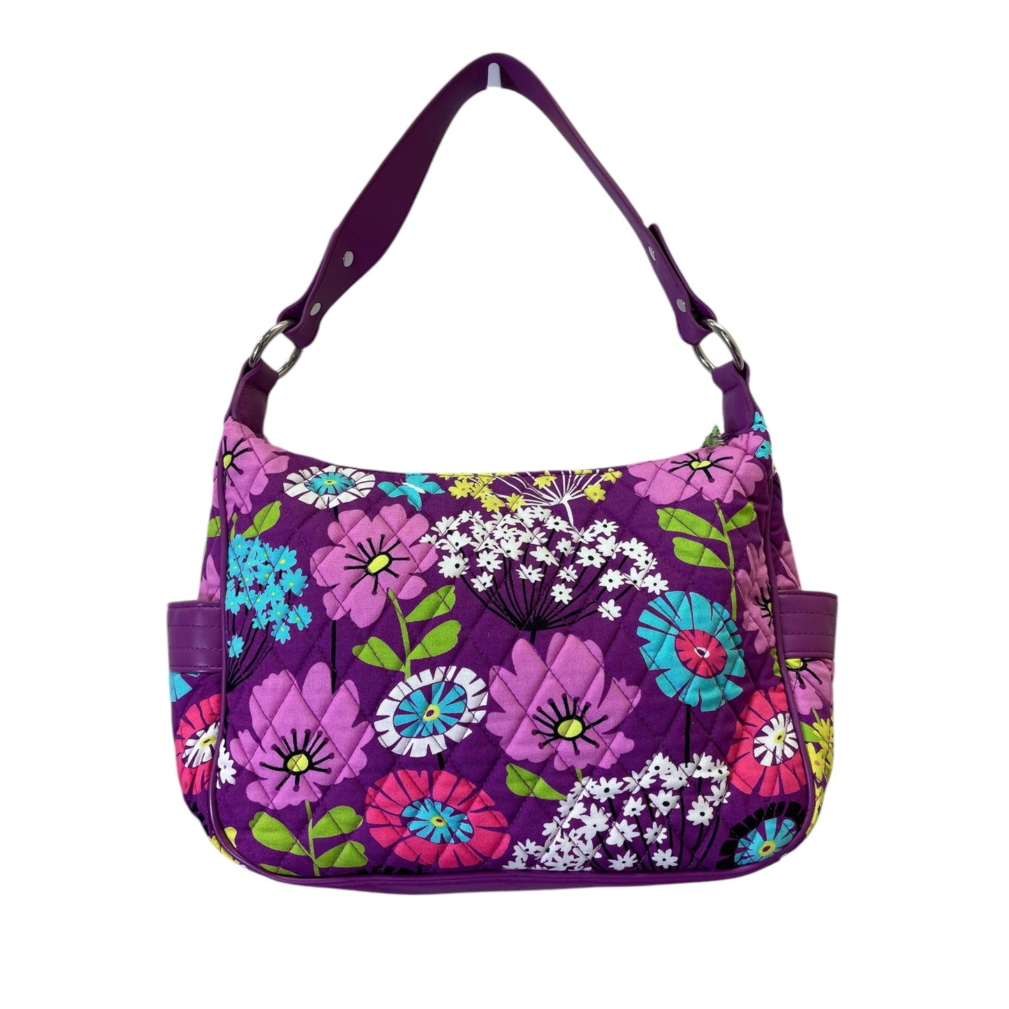 Handbag By Vera Bradley In Purple, Size:Medium