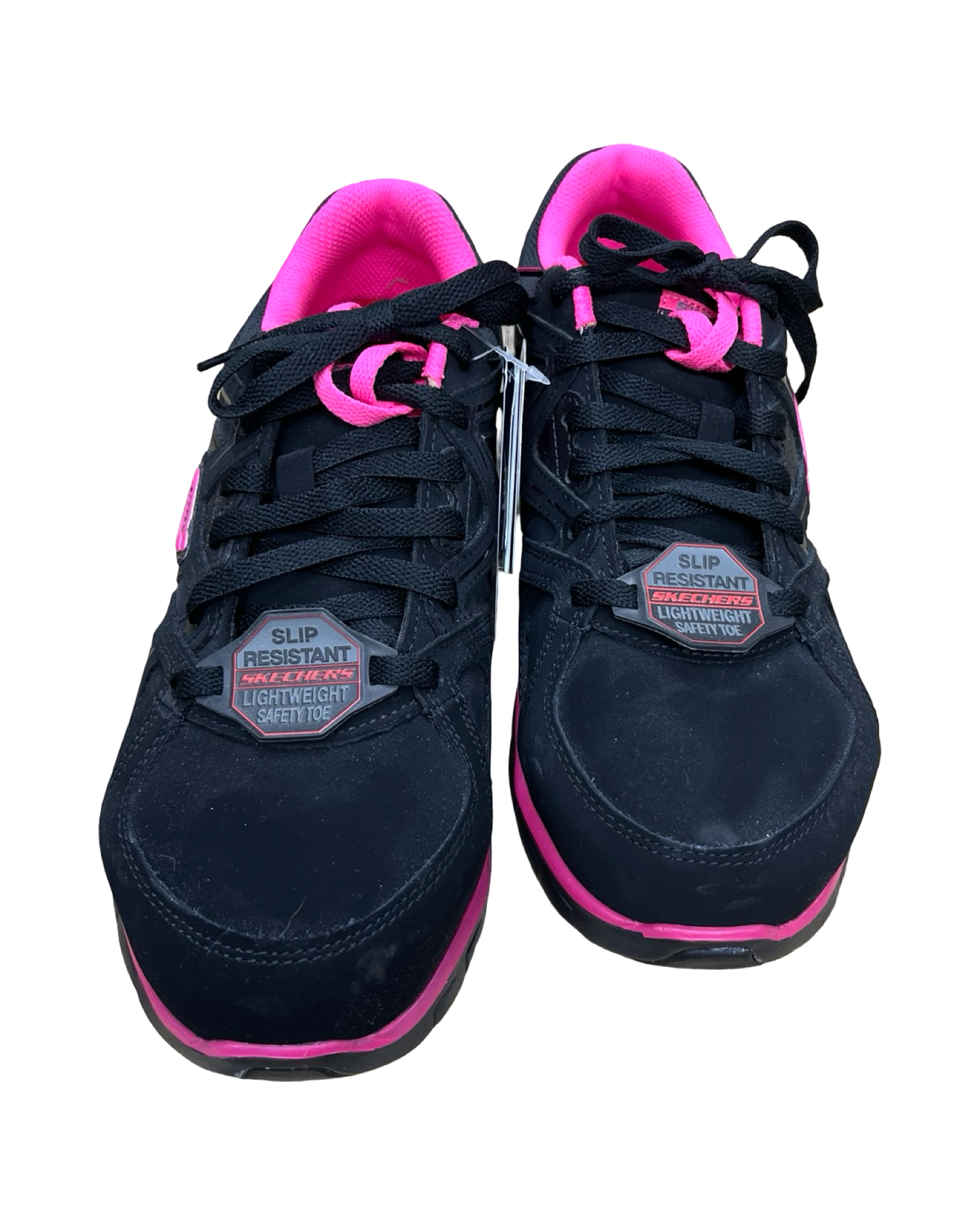 Shoes Athletic By Skechers In Black & Pink, Size:7