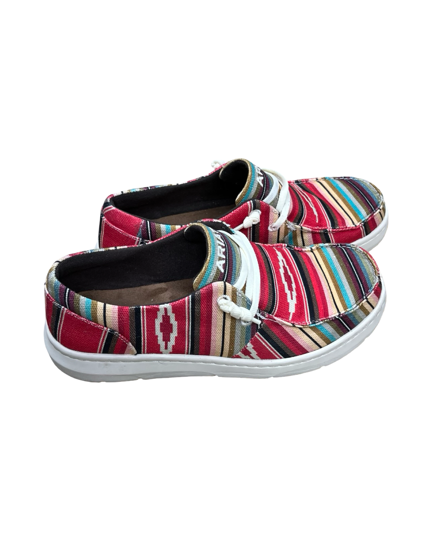 Shoes Sneakers By Ariat In Red & White, Size:7