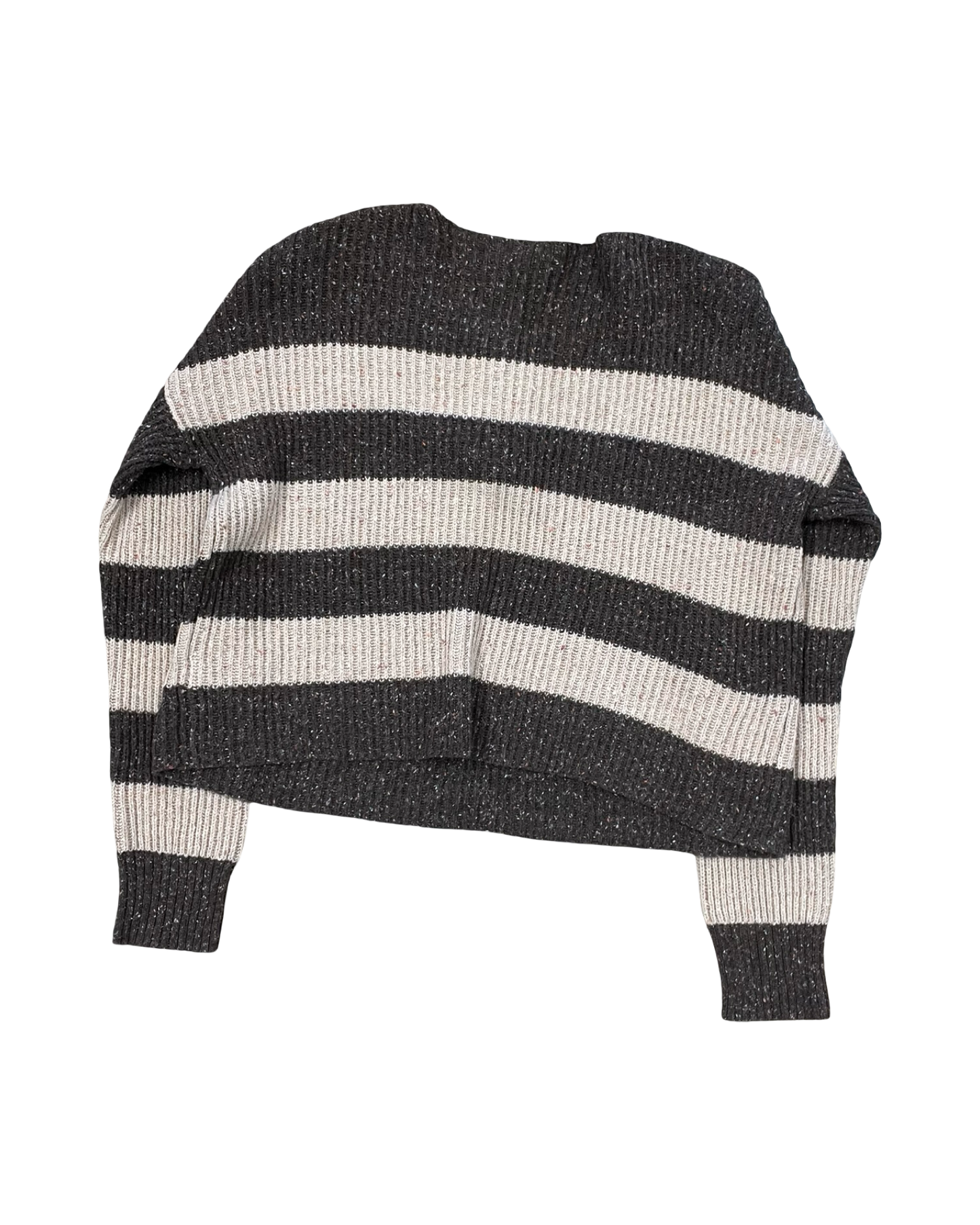 Sweater By Hem & Thread In Brown & Tan, Size:L