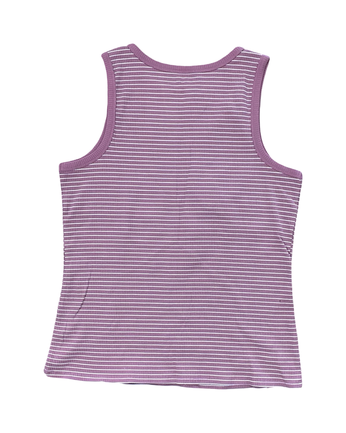 Top Sleeveless By Nine West In Pink & White, Size:Xl