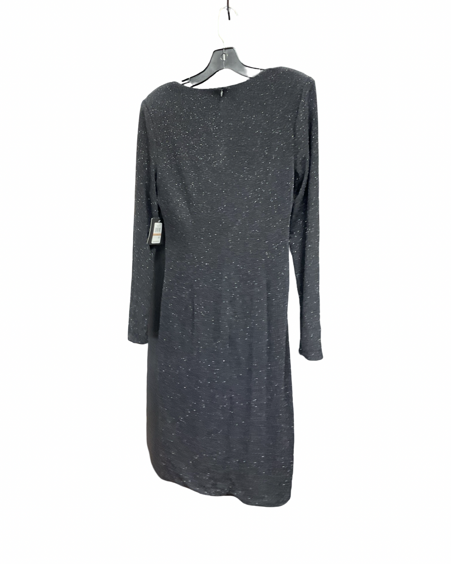 Dress Party Midi By Clothes Mentor In Black, Size:12