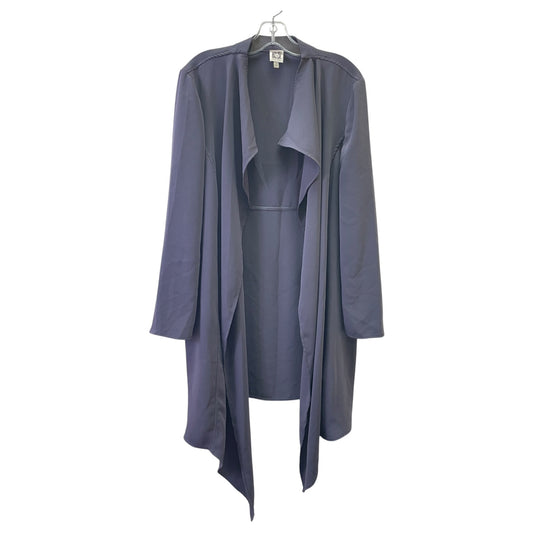 CARDIGAN by ANNE KLEIN In GREY, Size: 1X