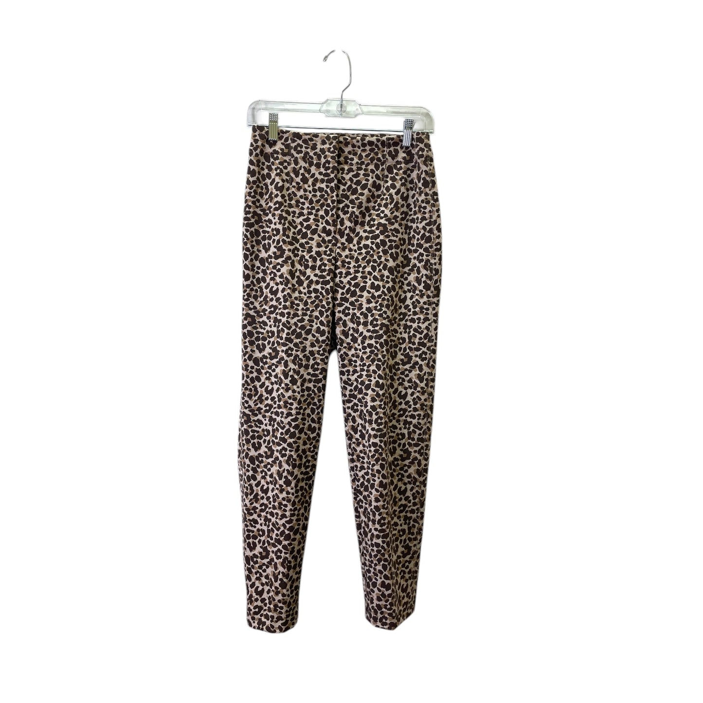 Athletic Leggings By Ann Taylor In Animal Print, Size:0