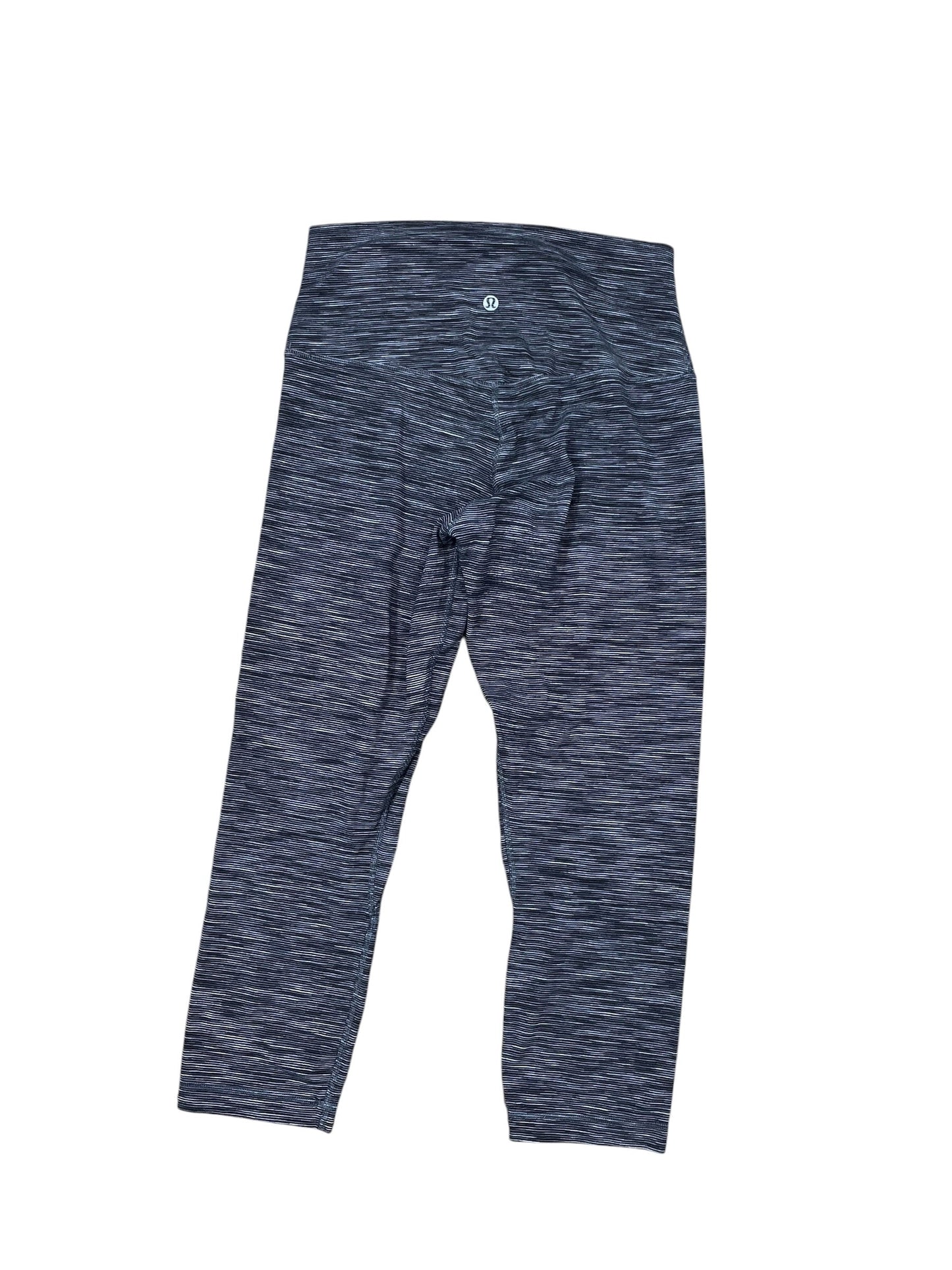 Athletic Capris By Lululemon In Black, Size:M
