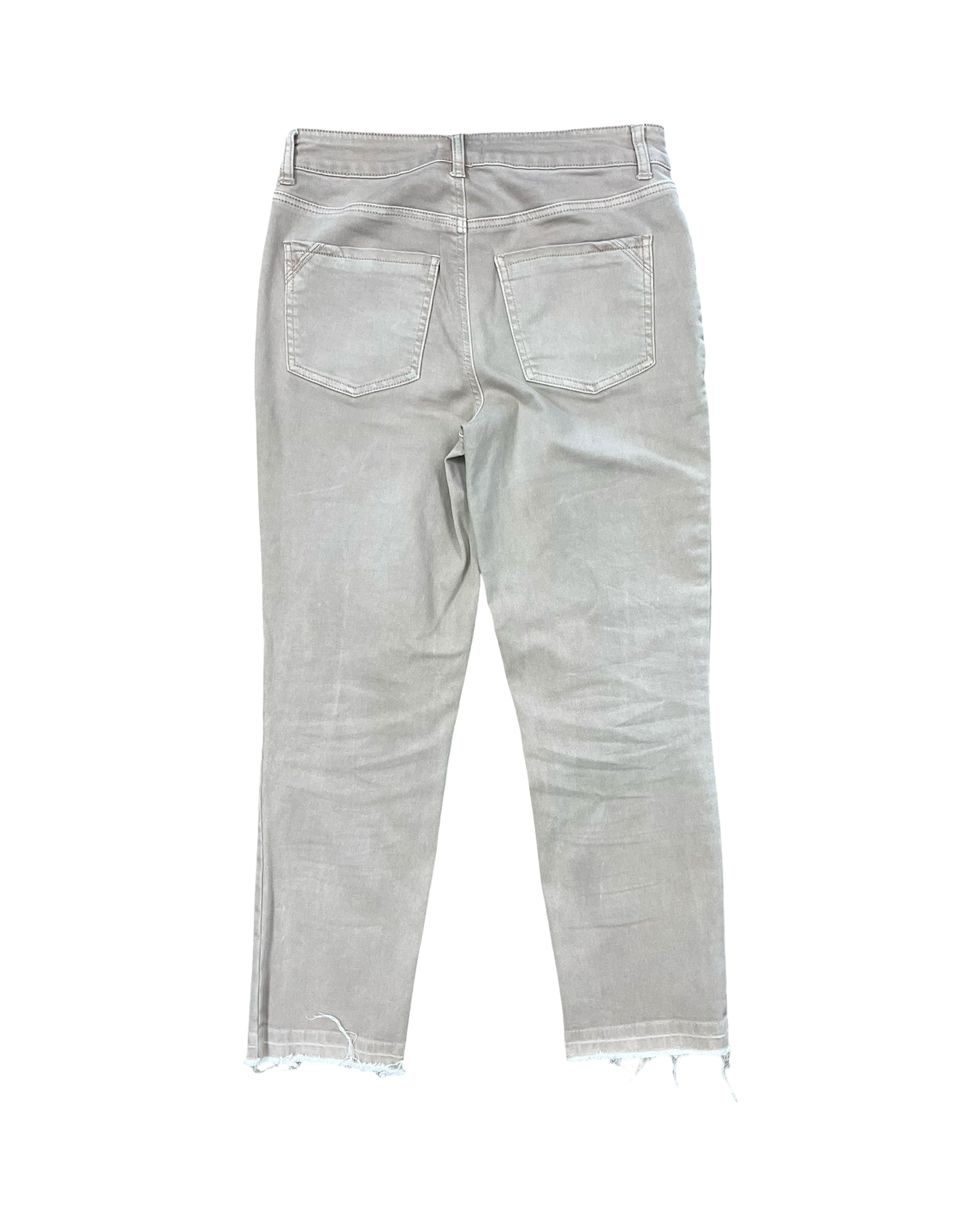 Jeans Skinny By Maurices In Tan Denim, Size:8