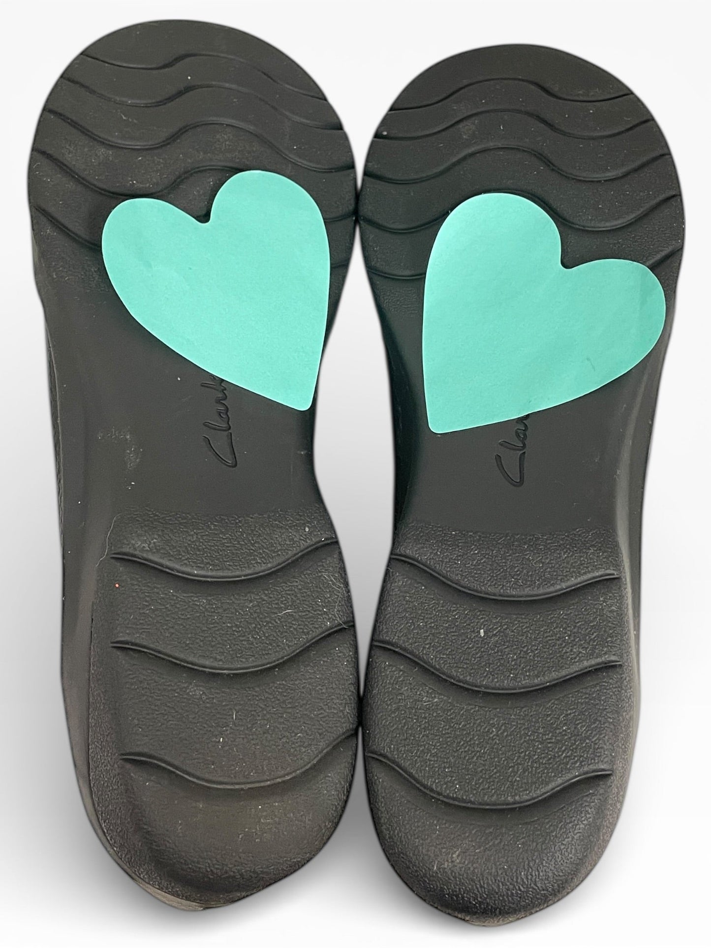 Shoes Flats By Clarks In Black, Size:8.5