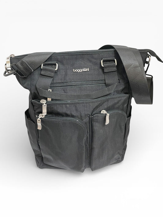 Handbag By Baggallini In Black, Size:Large